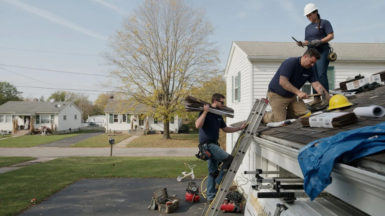 Local Roofing Contractors in Freeport, IL near me